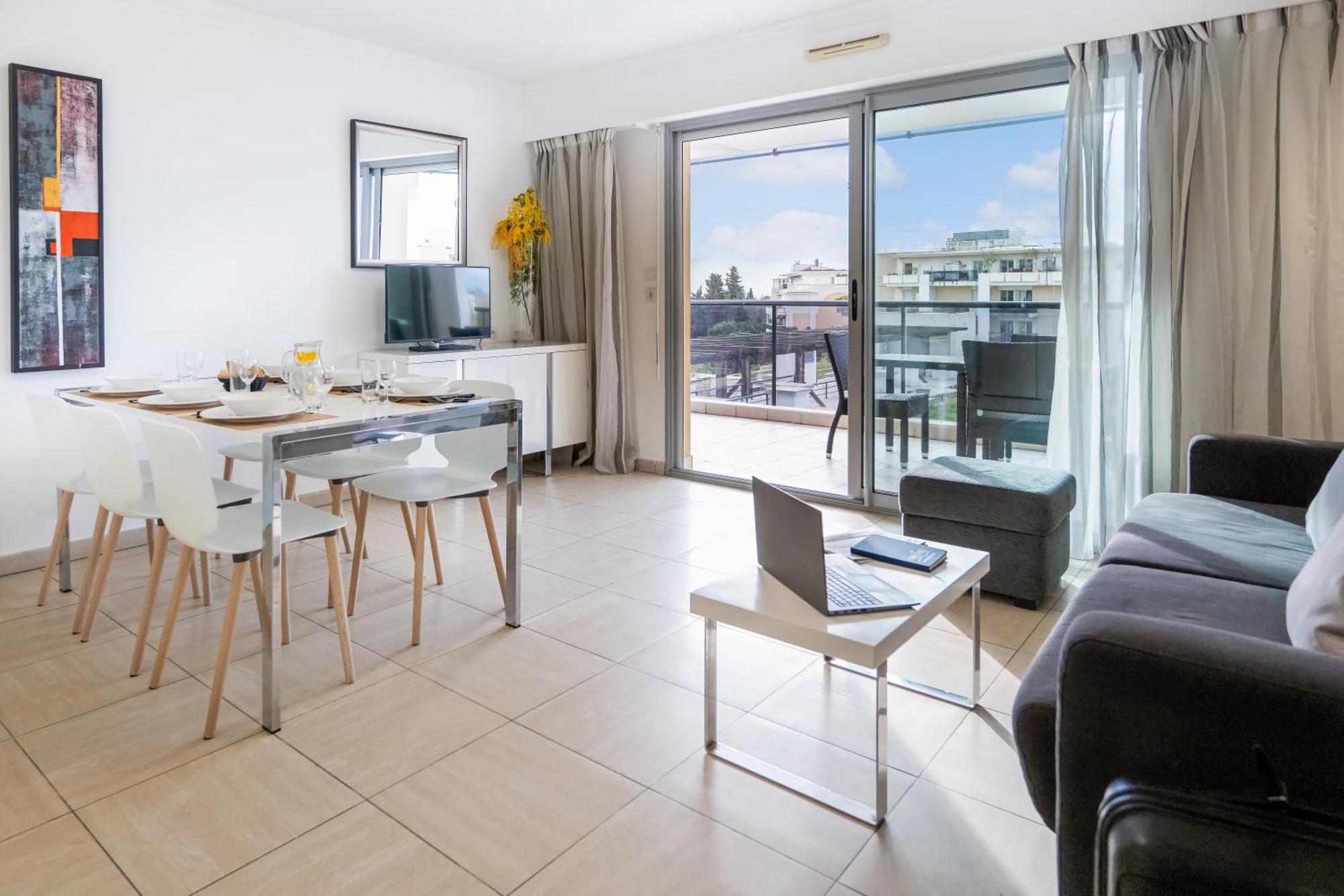 Nemea Appart Hotel Le Lido Cagnes Sur Mer Экстерьер фото